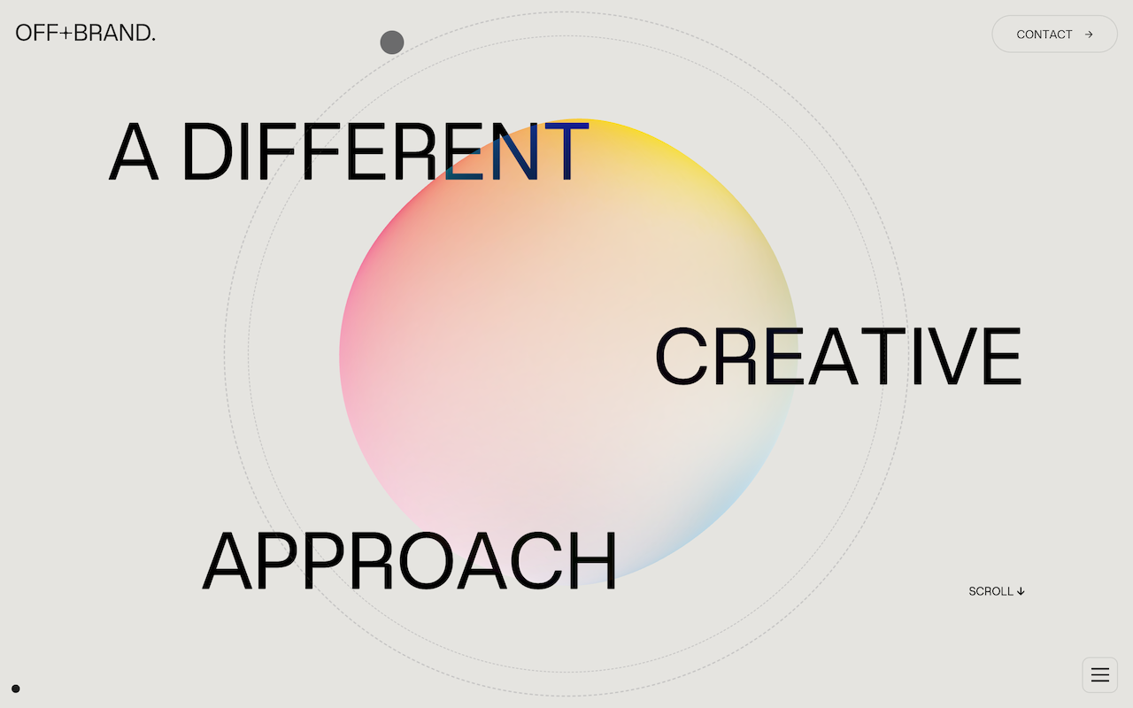 OFF+BRAND Design, Development, Branding, Digital Marketing & WebGL